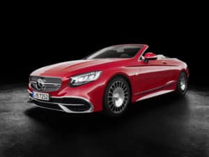 Mercedes-Maybach S 650 Cabriolet Studioaufnahme, offenes Verdeck ;Kraftstoffverbrauch kombiniert: 12,0 l/100 km; CO2-Emissionen kombiniert: 272 g/km Mercedes-Maybach S 650 Cabriolet studio shot, open soft top; Fuel consumption combined: 12,0 l/100 km; Combined CO2 emissions: 272 g/km