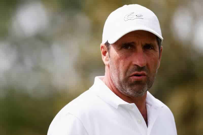BARCELONA, SPAIN - MAY 13:  Jose Maria Olazabal of Spain looks on during the Open de Espana ProAm held at Real Club de Golf el Prat on May 13, 2015 in Barcelona, Spain.  (Photo by Dean Mouhtaropoulos/Getty Images)