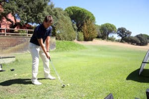 Victor entrenando_Real Club de Campo