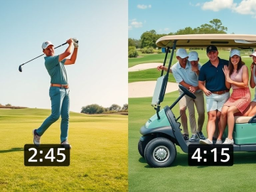 duración ronda de golf