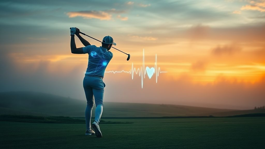 concentración en el golf