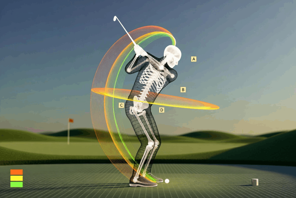 Herramientas de análisis 3D del swing